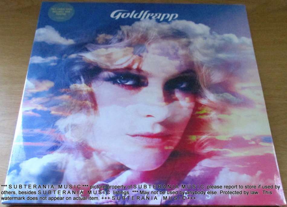 GOLDFRAPP Head First Vinyl Record + CD + POSTER SEALED