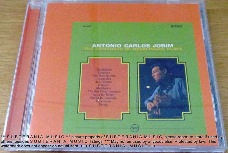 ANTONIO CARLOS JOBIN Composer of DESPERADO Import CD [Shelf G box 24