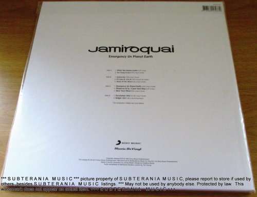 JAMIROQUAI Emergency On Planet Earth GATEFOLD 2 X VINYL RECORD