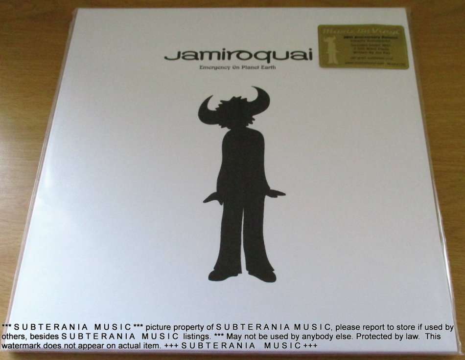 JAMIROQUAI Emergency On Planet Earth GATEFOLD 2 X VINYL RECORD