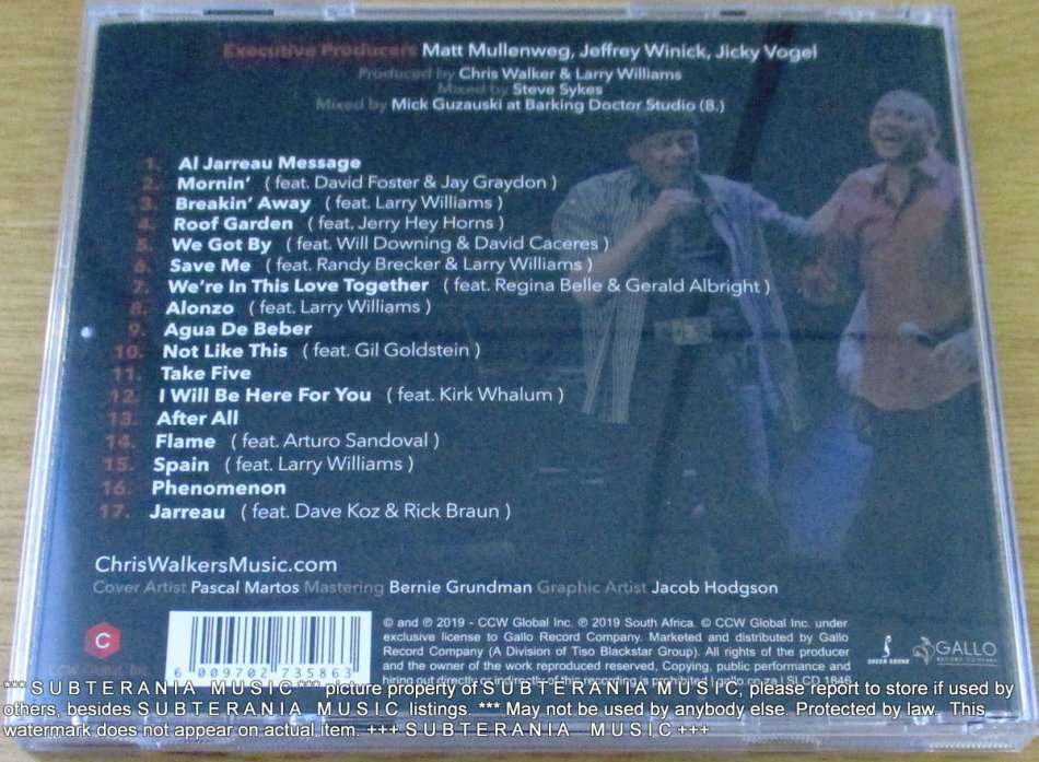 CHRIS WALKER We're In This Love Together