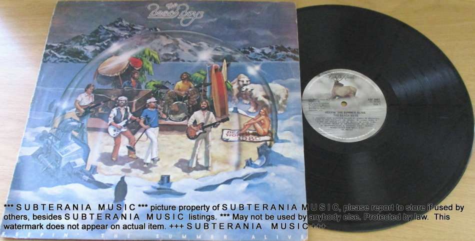 THE BEACH BOYS Keeping the Summer Alive VINYL RECORD