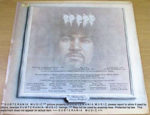 THE TEMPTATIONS Masterpiece VINYL RECORD