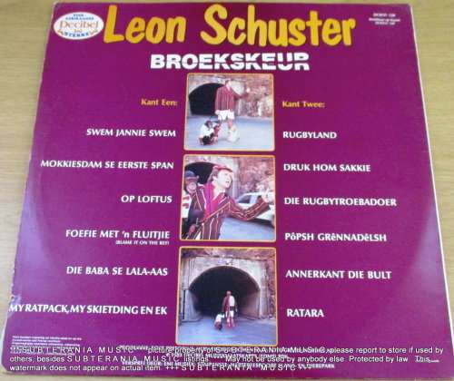 LEON SCHUSTER Broekskeur VINYL RECORD