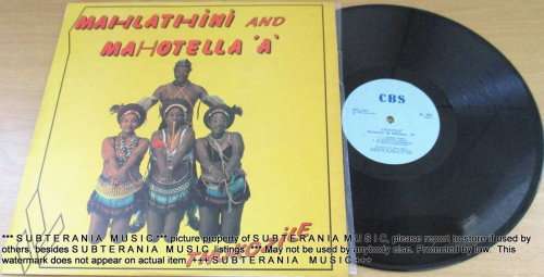 MAHLATHINI AND THE MAHOTELLA QUEENS Thokozile  VINYL RECORD