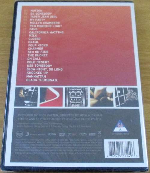 KINGS OF LEON Live at the O2 London, England DVD