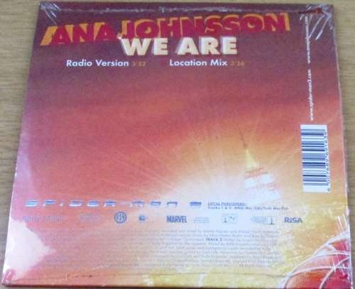 ANA JOHNSSON We Are... card sleeve CD
