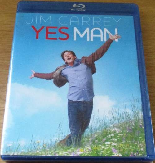 YES MAN Jim Carrey BLU RAY