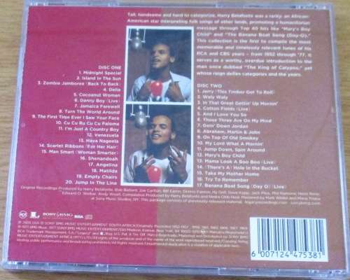 HARRY BELAFONTE The Essential 2xCD [Shelf Z Box 8]