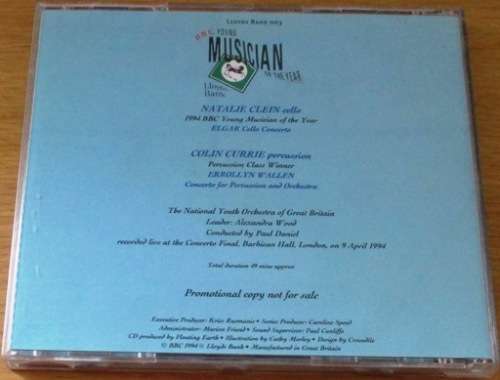 BBC YOUNG MUSICIAN OF THE YEAR ELGAR Cello Concerto [Classical Box 3]