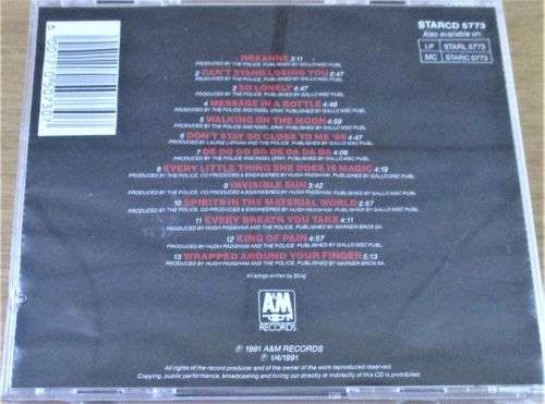 THE POLICE Greatest Hits [Shelf Z Box 9]