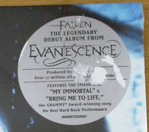 EVANESCENCE Fallen 2017 European Pressing VINYL LP Record