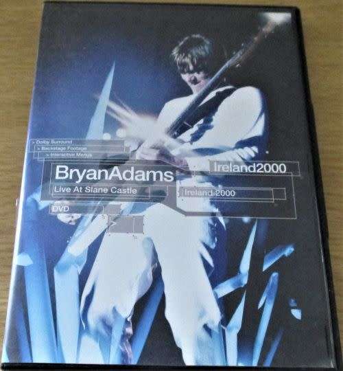 BRYAN ADAMS Live at Slane Castle Ireland 2000 DVD