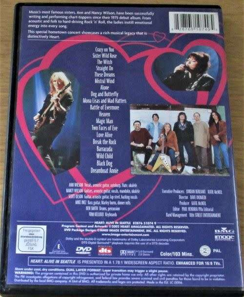 HEART Alive in Seattle DVD