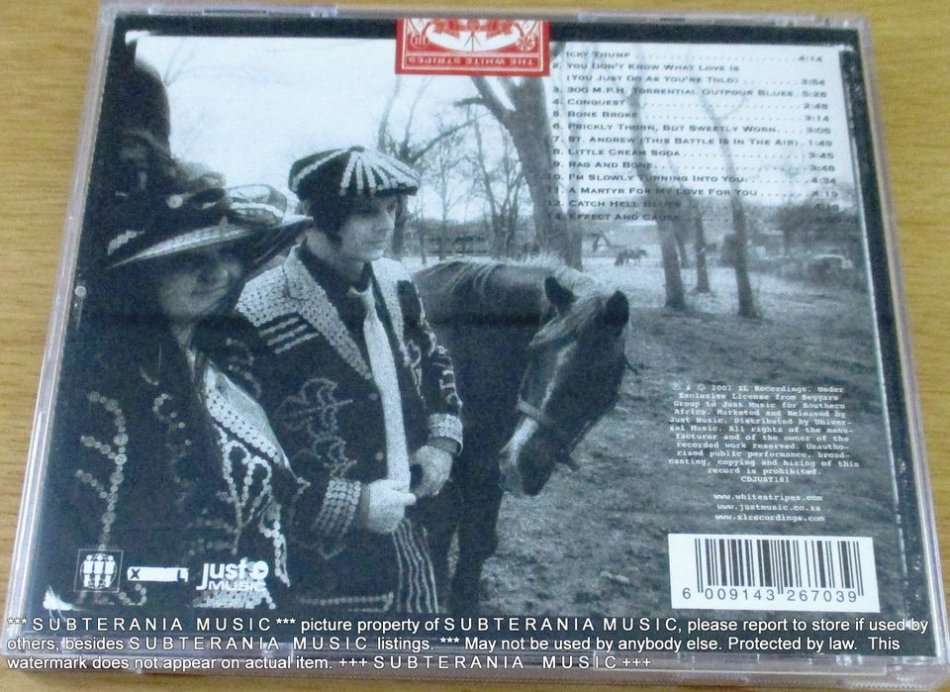 THE WHITE STRIPES Icky Thump CD [msr]