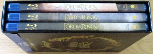 LORD OF THE RINGS The Motion Picture Trilogy  Blu Ray
