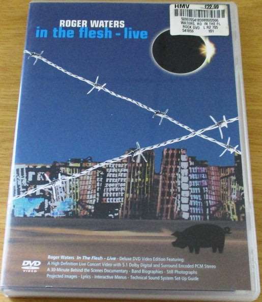 ROGER WATERS In The Flesh Live DVD