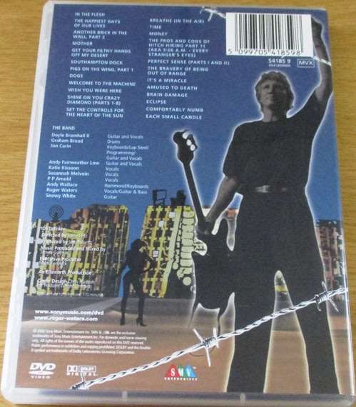ROGER WATERS In The Flesh Live DVD