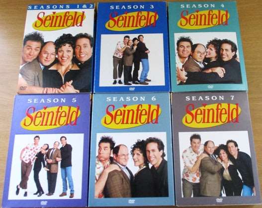 SEINFELD  Season 1 + 2 + 3 + 5 + 6 + 7 Volume 1 - 6 Series DVD
