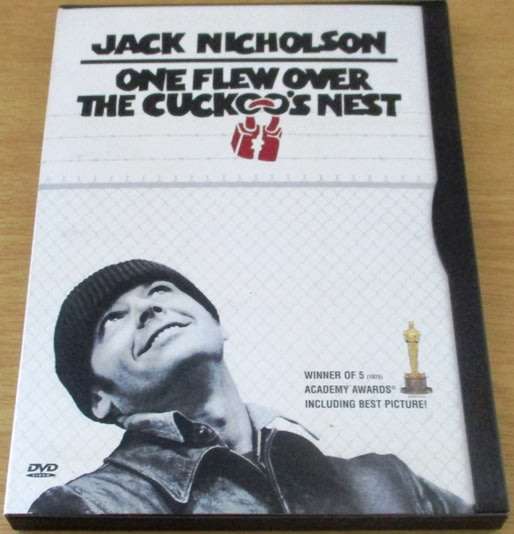 ONE FLEW OVER THE CUCKOOS NEST Jack Nicholson DVD