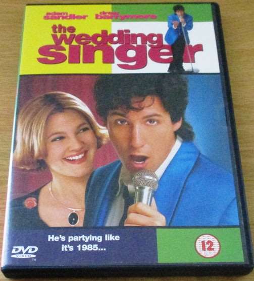THE WEDDING SINGER Adam Sandler Drew Barrymore DVD