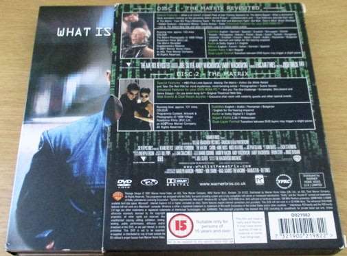 THE MATRIX  2 disc Collector's Edition DVD