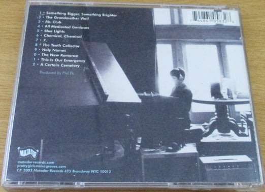 PRETTY GIRLS MAKE GRAVES The New Romance CD [Shelf G box 19]