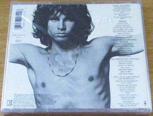 THE DOORS + JIM MORRISON An American Prayer Remastered CD