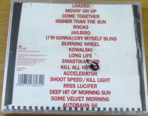 PRIMAL SCREAM Dirty Hits CD