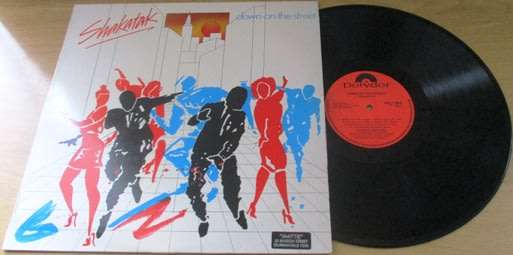 SHAKATAK Down on the Street VINYL RECORD