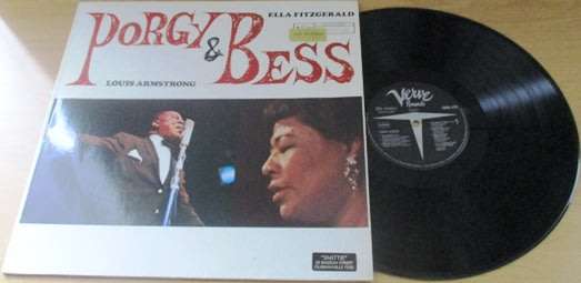 ELLA FITZGERALD + LOUIS ARMSTRONG Porgy and Bess  VINYL RECORD