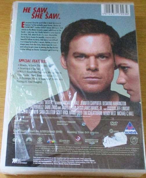 DEXTER The Complete Seventh Season 7