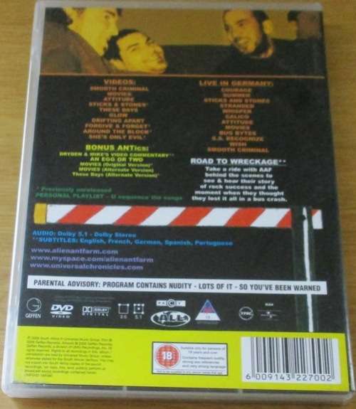 ALIEN ANT FARM  BUSted: The Definitive DVD