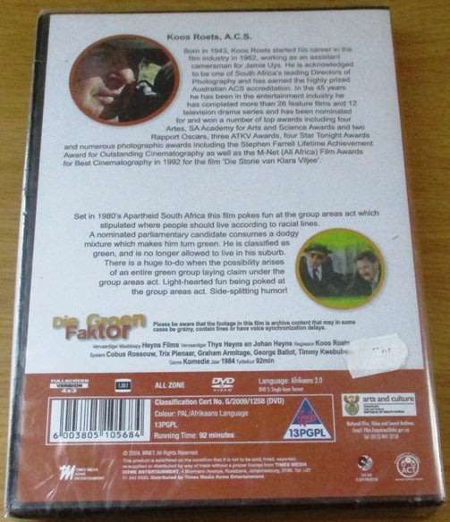 DIE GROEN FAKTOR South African Film