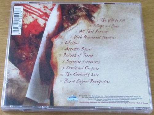 MALEVOLENT CREATION The Will to Kill    [Shelf G Box 16]