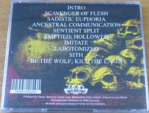 HALVAR Ancestral Communication CD [South African Metal]