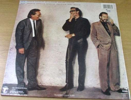 HUEY LEWIS AND THE NEWS Fore!  VINYL record