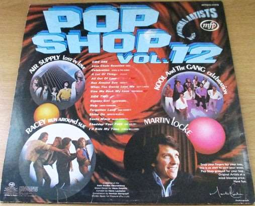 POP SHOP 12 Single  VINYL record