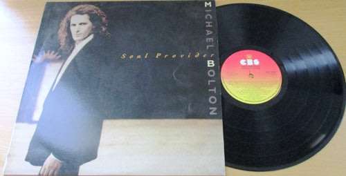 MICHEAL BOLTON  Soul Provider South African Pressing VINYL RECORD