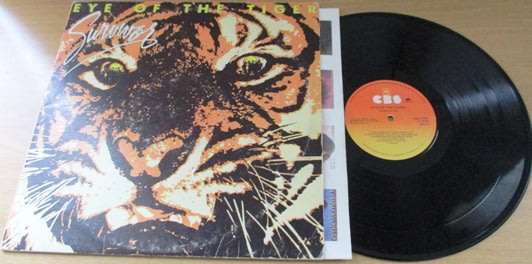 SURVIVOR Eye of The Tiger VINYL RECORD