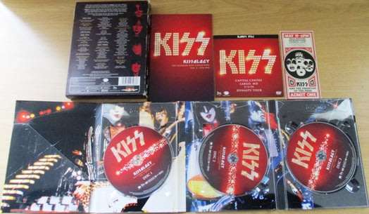 KISS Kissology The Ultimate Kiss Collection Vol.2 1978-1991 3xDVD