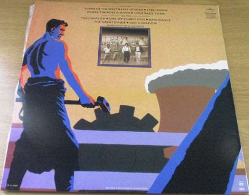 BIG COUNTRY Steeltown VINYL RECORD