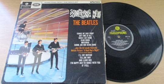 THE BEATLES Something New 1964 UK Pressing CPCS 101  VINYL RECORD