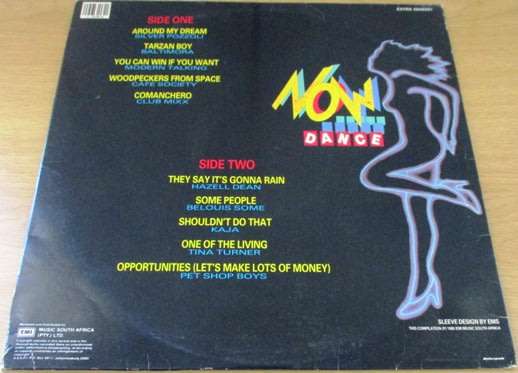 NOW DANCE VINYL Record