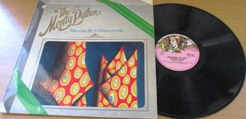 MONTY PYTHON Marching Tie and Hankerchief VINYL Record