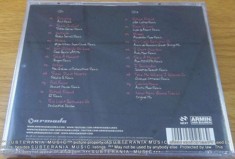 ARMIN VAN BUUREN Mirage [The remixes] 2XCD