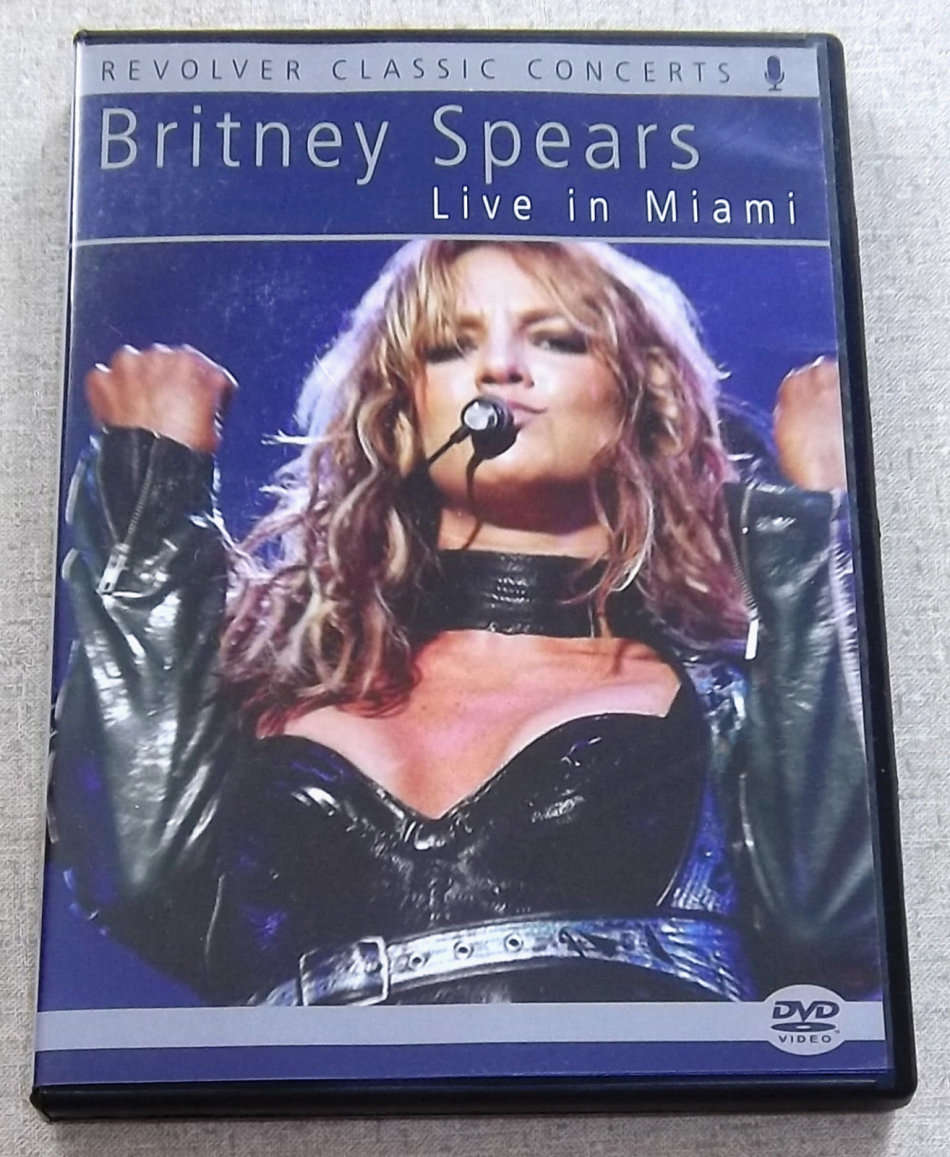 BRITNEY SPEARS Live in Miami DVD