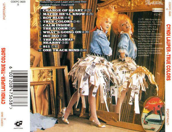 CYNDI LAUPER Time after Time South African release CD