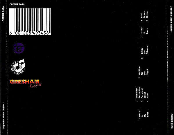 DEPECHE MODE Violator 1990 SOUTH AFRICA Cat# CDMUT 2020 [EX]