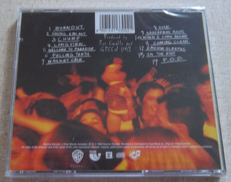 GREEN DAY Dookie SOUTH AFRICA Cat# WBCD 1816 *sealed*